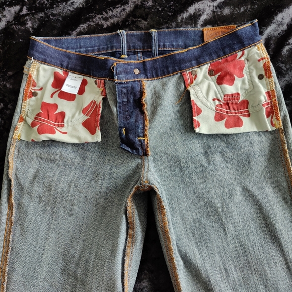 Lucky Brand | sweet n' crop | blue 🔵 jeans size 10 / 30/ - Picture 15 of 16